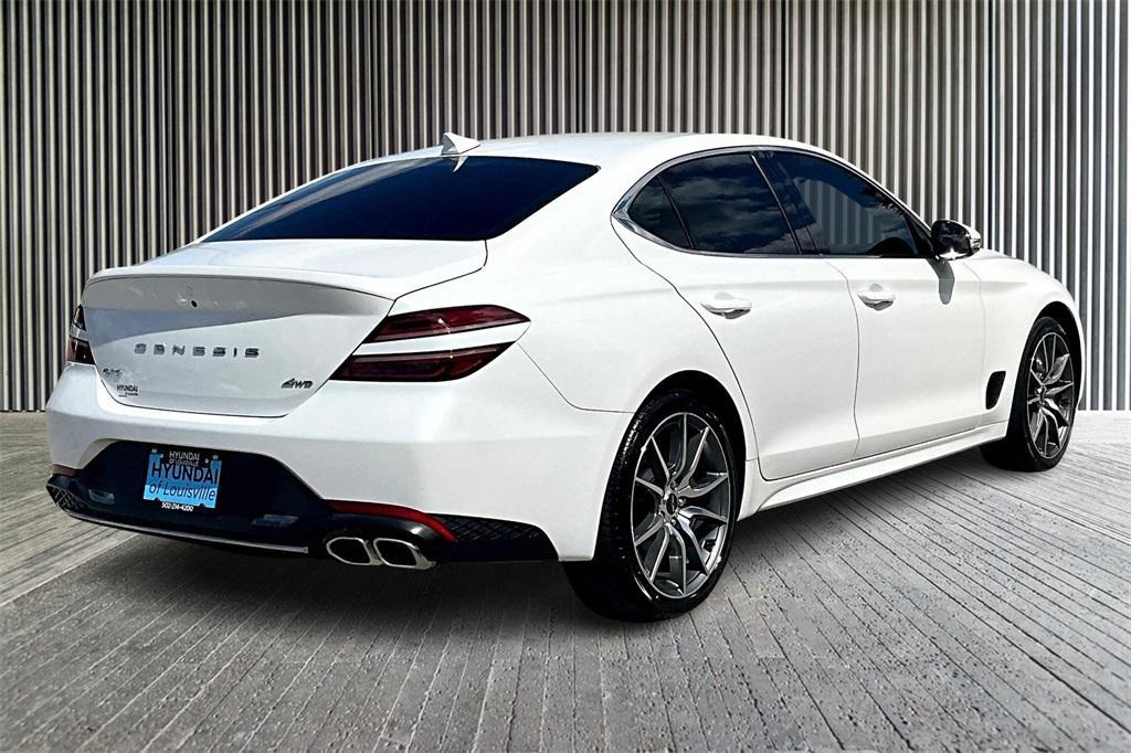 used 2023 Genesis G70 car, priced at $29,500