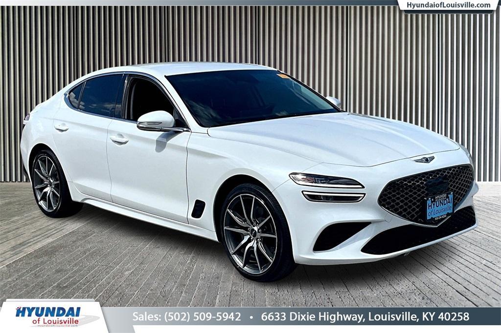 used 2023 Genesis G70 car, priced at $29,500