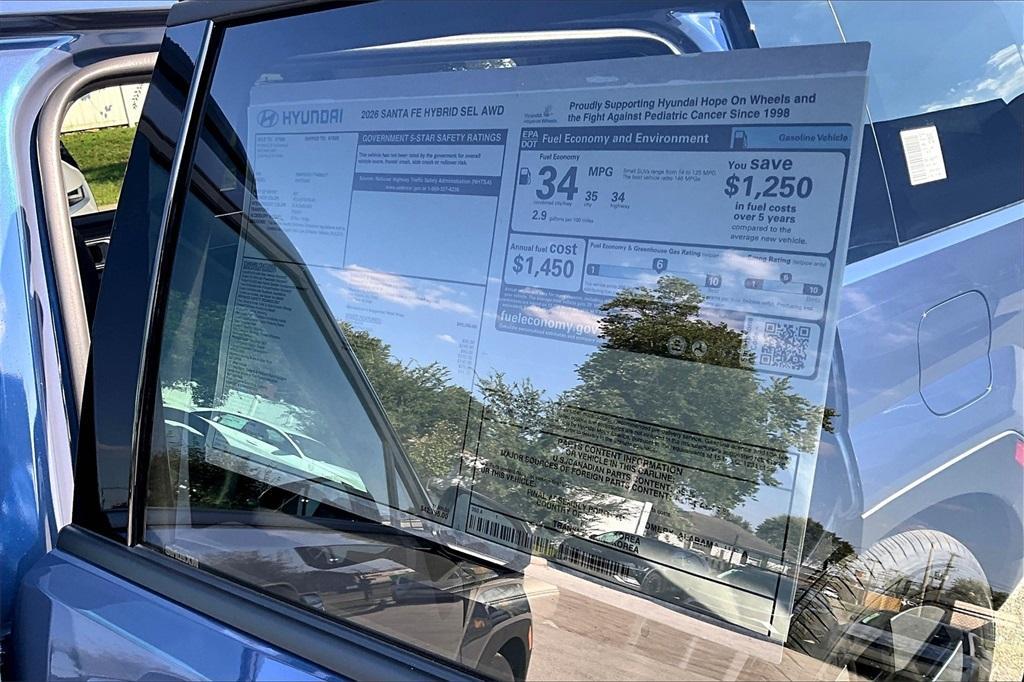 new 2026 Hyundai SANTA FE HEV car, priced at $40,434
