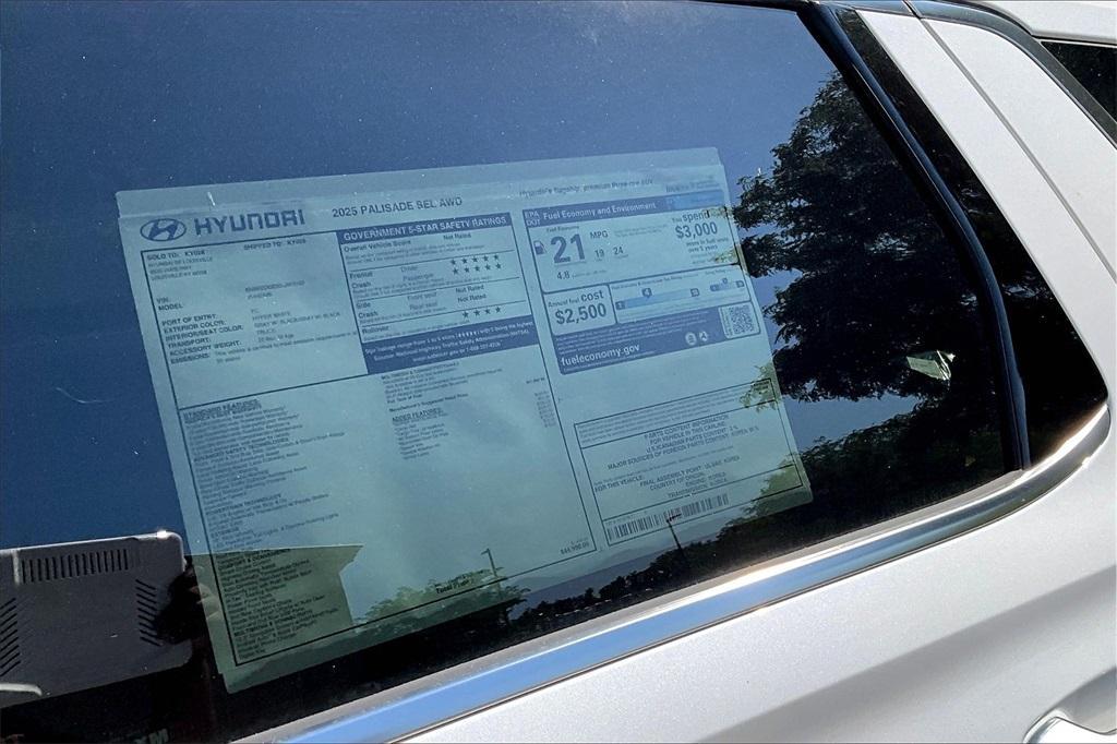 new 2025 Hyundai Palisade car, priced at $42,104