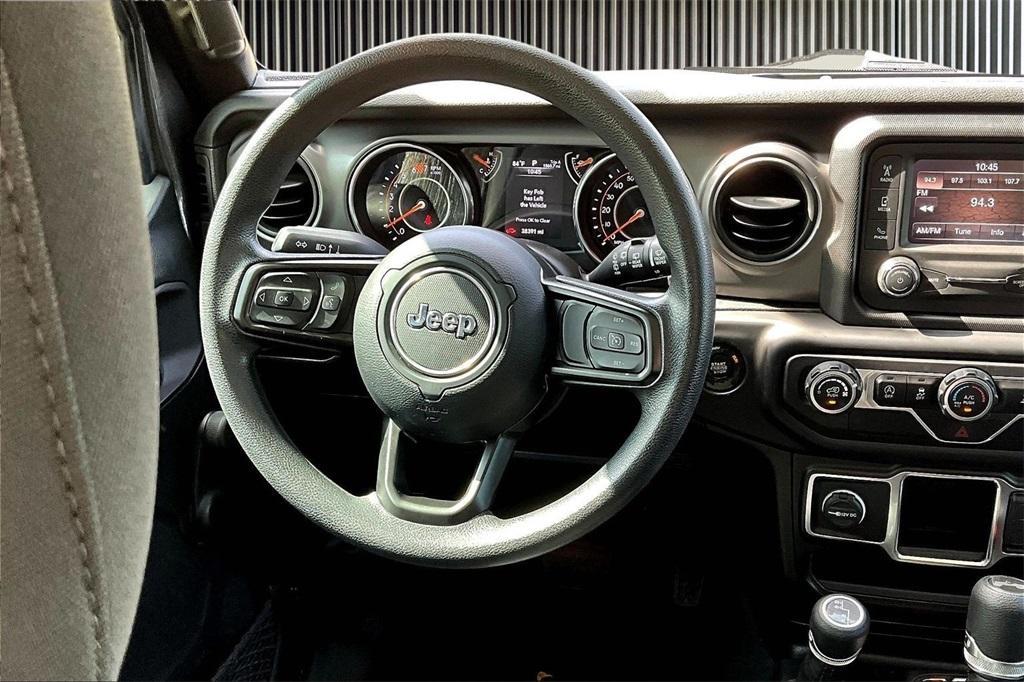 used 2021 Jeep Wrangler car, priced at $22,800