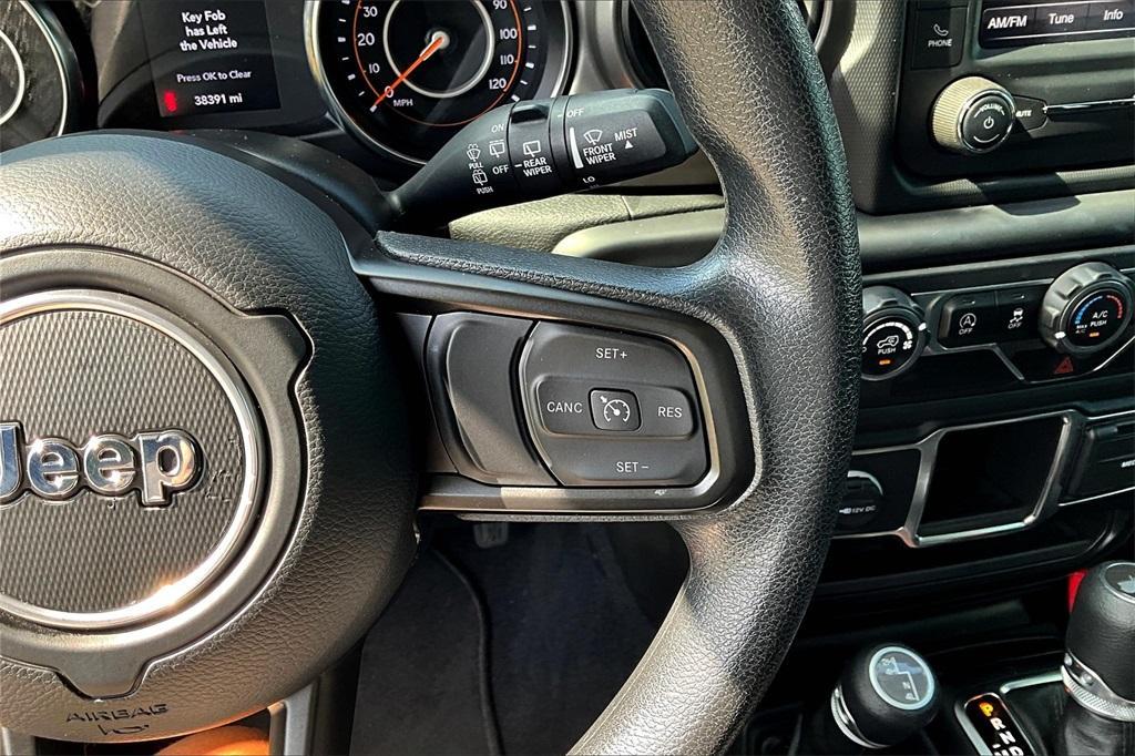 used 2021 Jeep Wrangler car, priced at $22,800