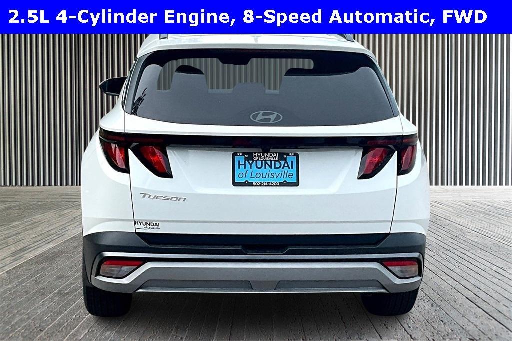 new 2025 Hyundai Tucson car, priced at $29,250