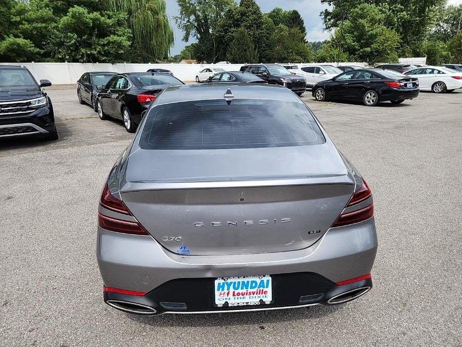 used 2022 Genesis G70 car, priced at $31,600