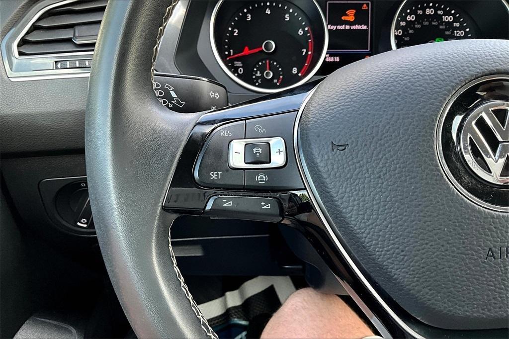 used 2021 Volkswagen Tiguan car, priced at $17,500