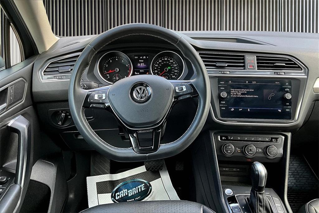 used 2021 Volkswagen Tiguan car, priced at $17,500