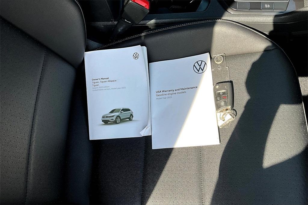 used 2021 Volkswagen Tiguan car, priced at $17,500