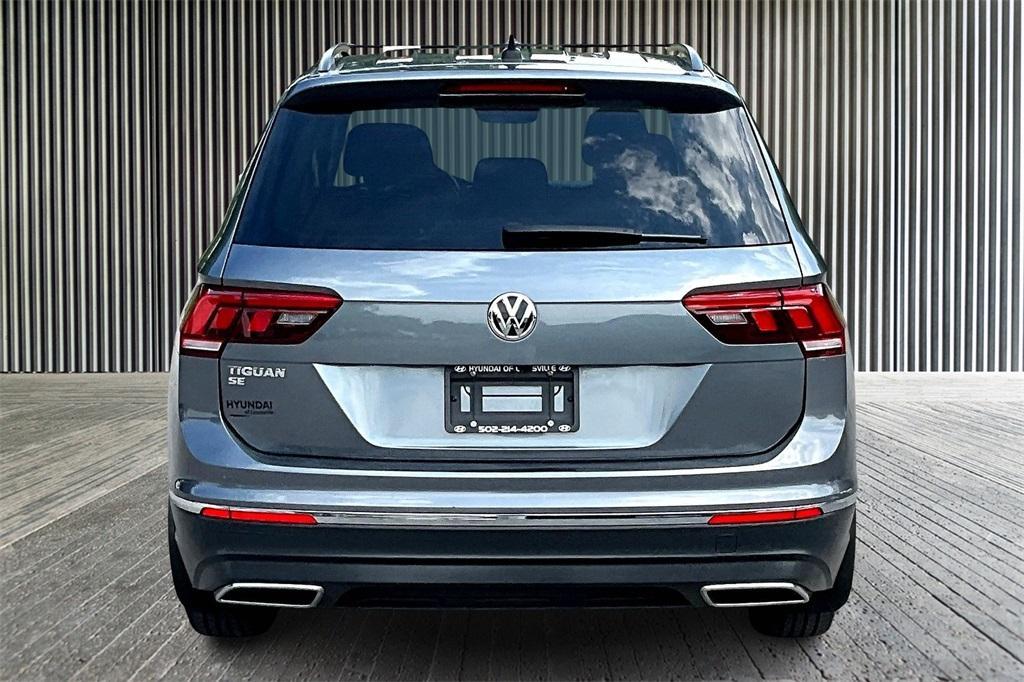 used 2021 Volkswagen Tiguan car, priced at $17,500