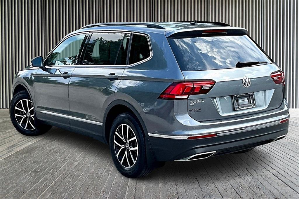 used 2021 Volkswagen Tiguan car, priced at $17,500
