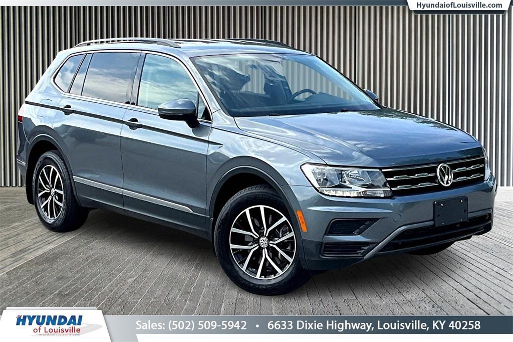 used 2021 Volkswagen Tiguan car, priced at $20,488