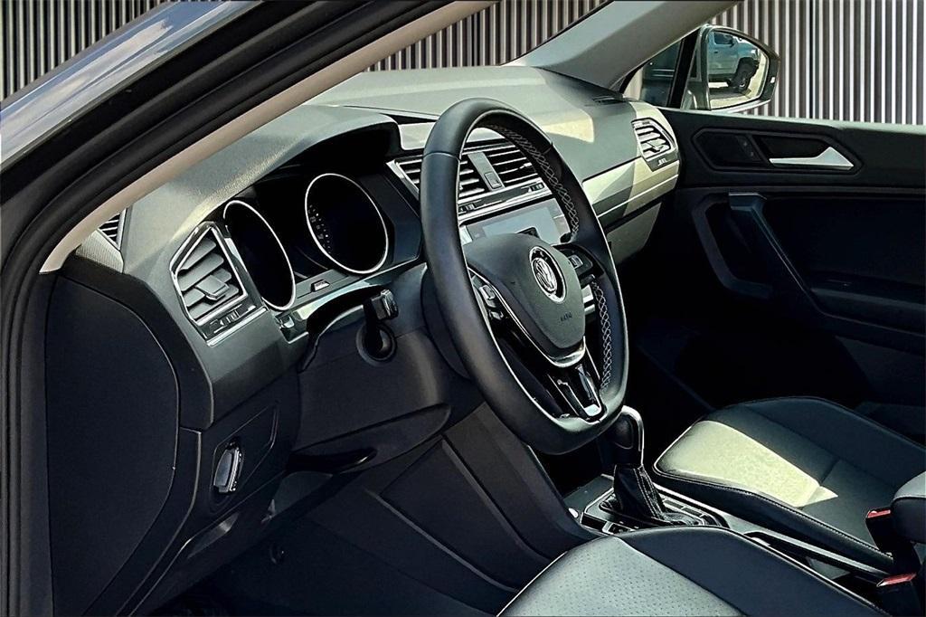 used 2021 Volkswagen Tiguan car, priced at $17,500