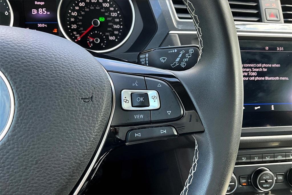 used 2021 Volkswagen Tiguan car, priced at $17,500