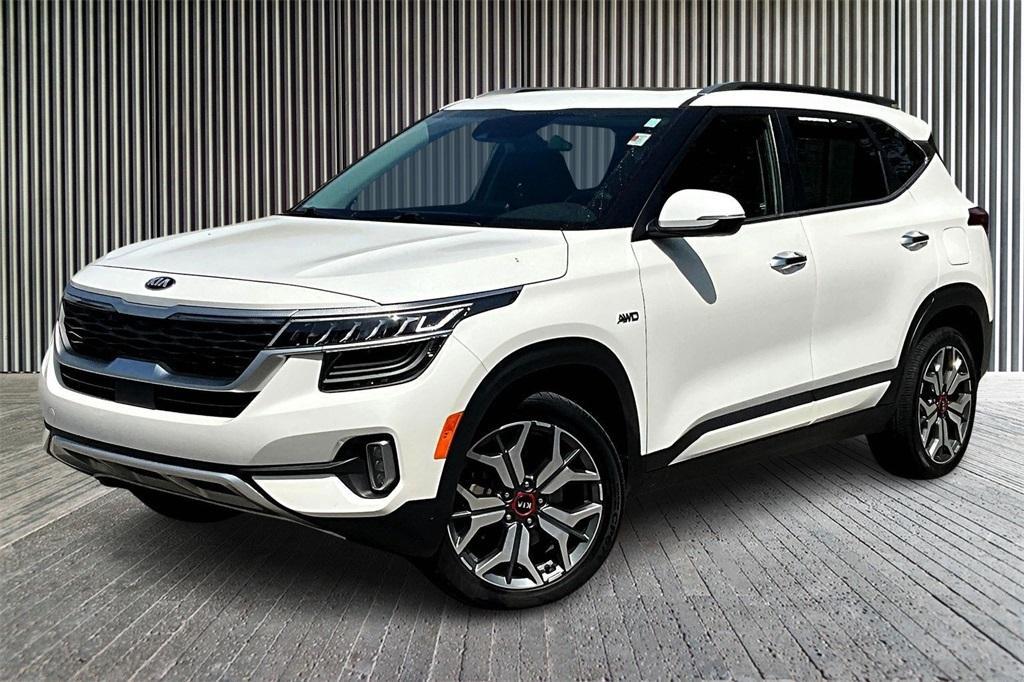 used 2021 Kia Seltos car, priced at $14,000
