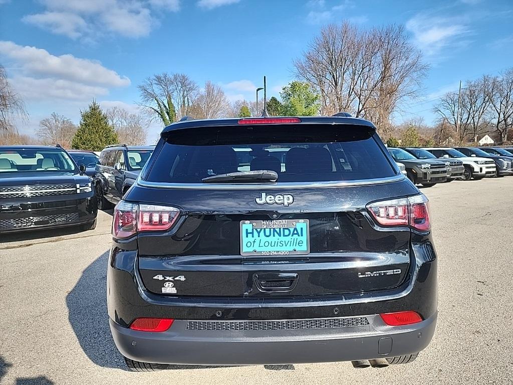 used 2021 Jeep Compass car, priced at $19,855