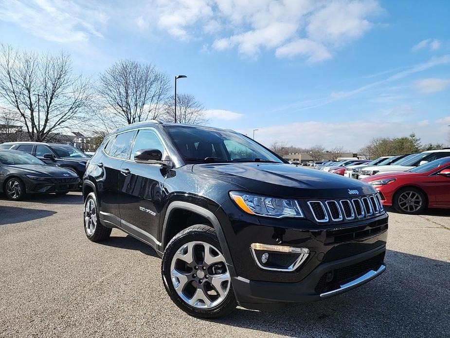 used 2021 Jeep Compass car, priced at $19,855