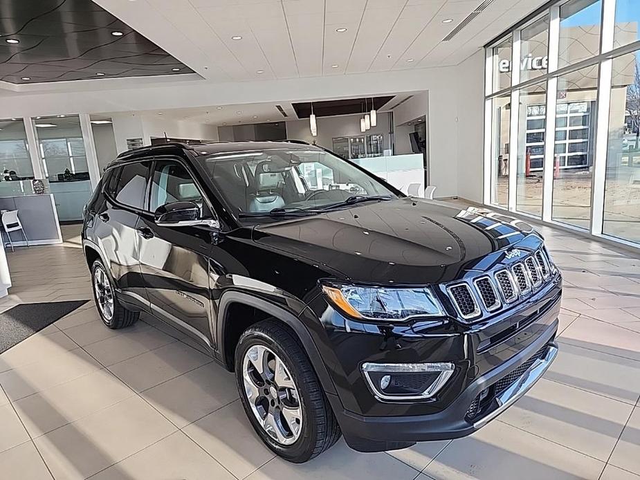 used 2021 Jeep Compass car, priced at $19,855