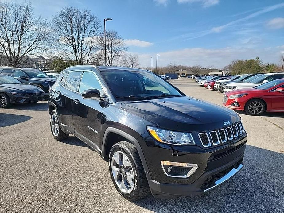 used 2021 Jeep Compass car, priced at $19,855