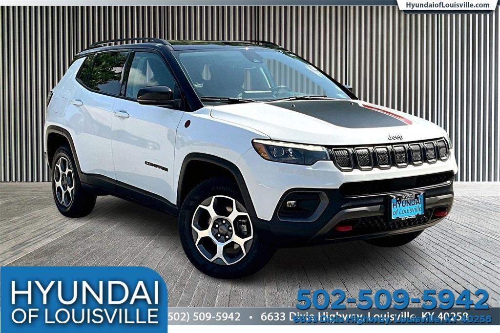 used 2022 Jeep Compass car, priced at $22,998