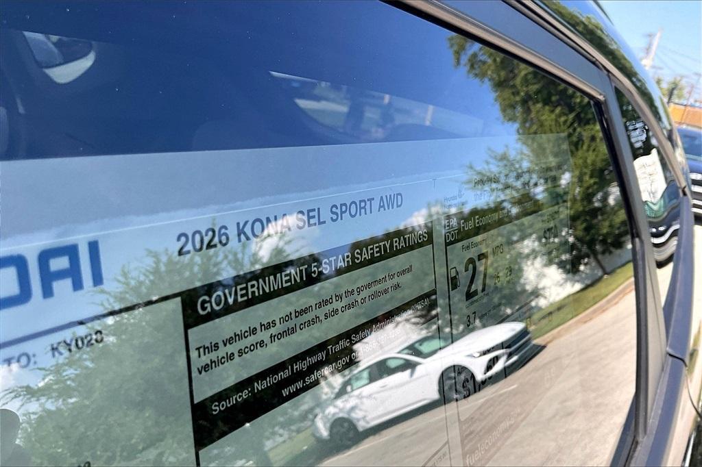new 2026 Hyundai Kona car, priced at $28,570