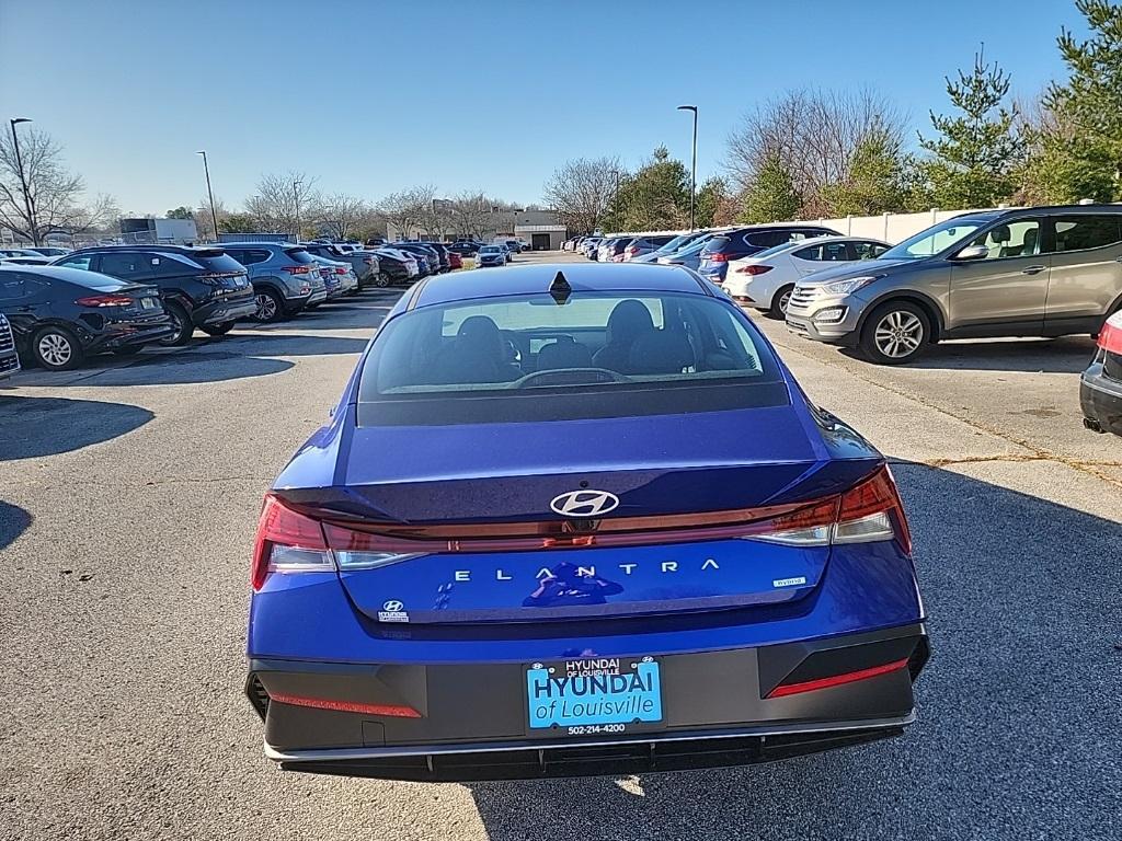 new 2025 Hyundai Elantra HEV car, priced at $29,248