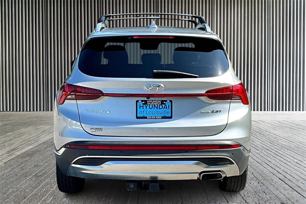 used 2022 Hyundai Santa Fe car, priced at $26,000