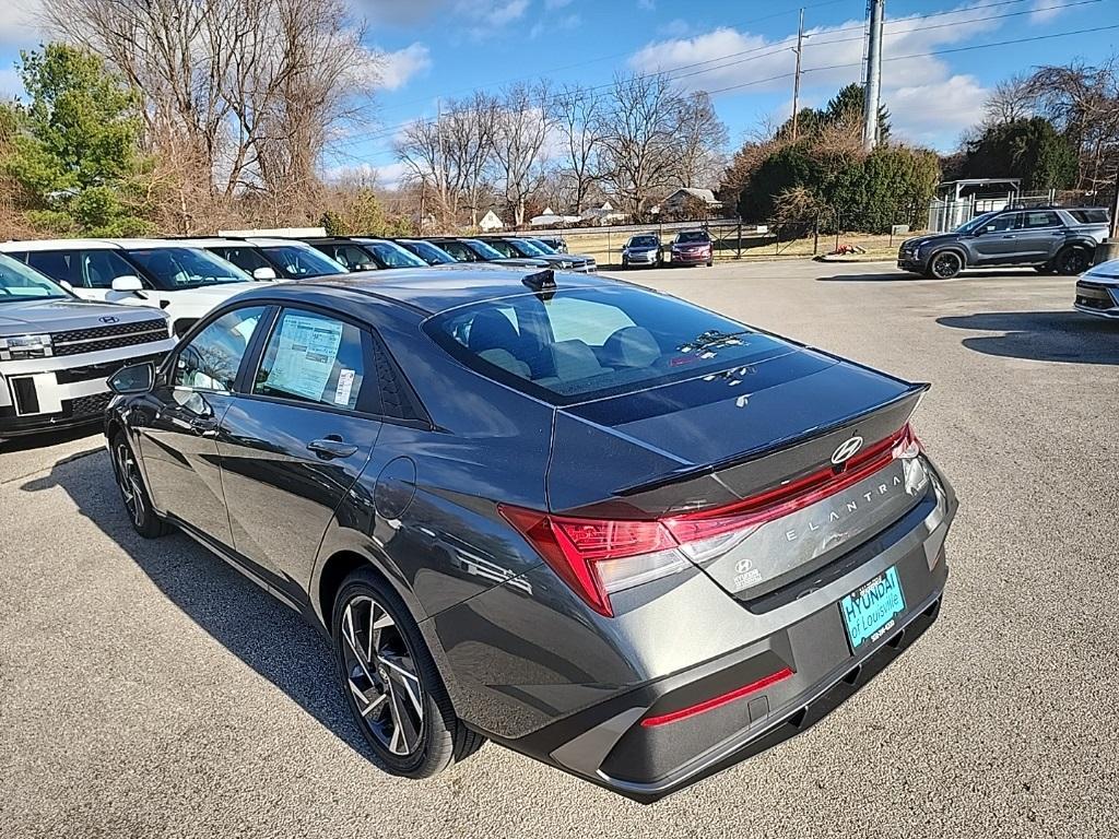 new 2025 Hyundai Elantra HEV car, priced at $26,358