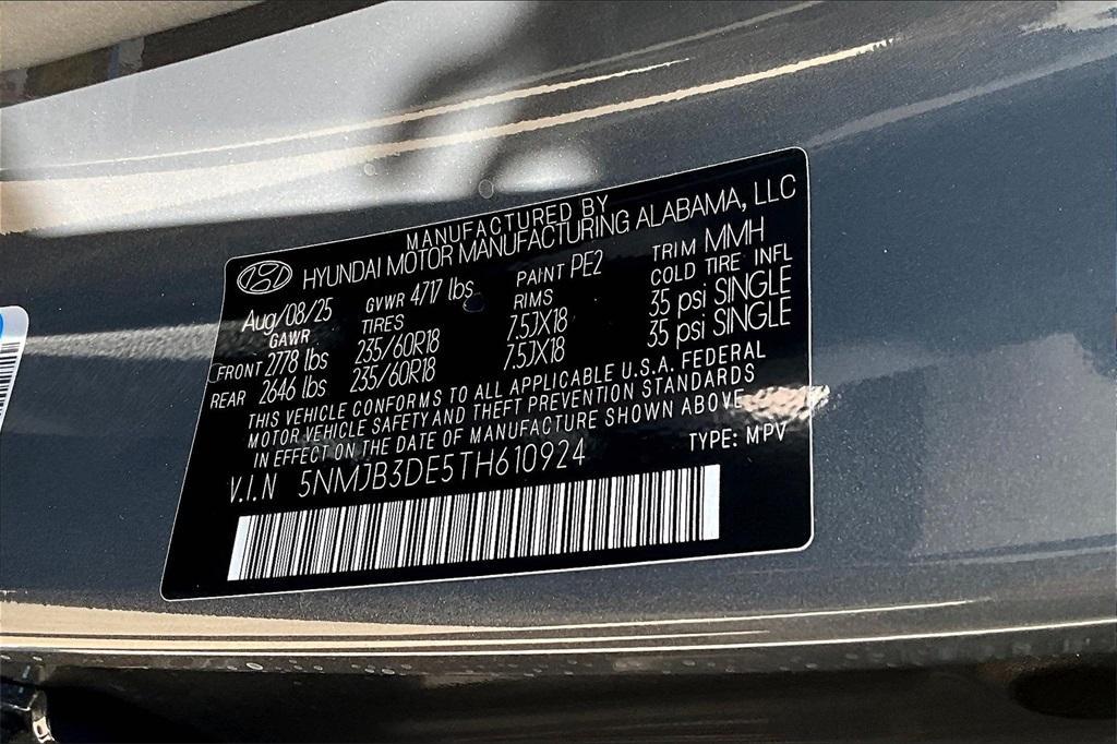 new 2026 Hyundai Tucson car, priced at $30,921