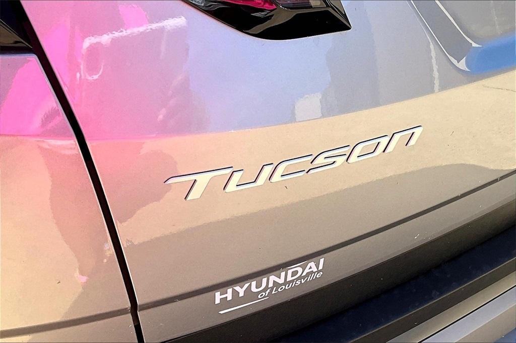 new 2025 Hyundai Tucson car, priced at $33,000