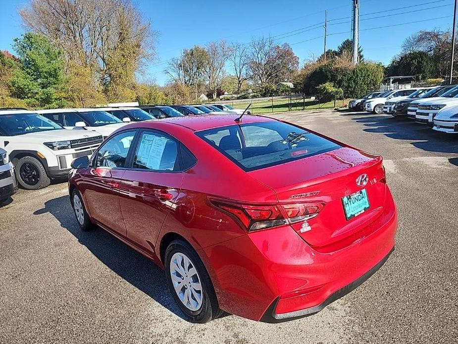 used 2021 Hyundai Accent car, priced at $16,465