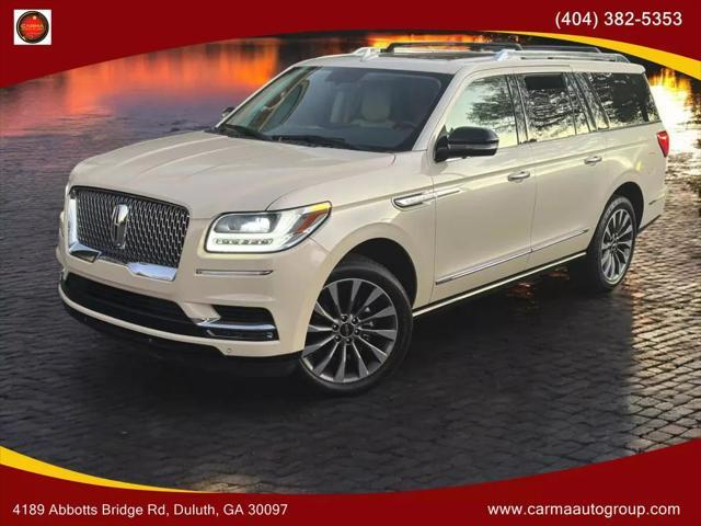 used 2018 Lincoln Navigator L car, priced at $21,995