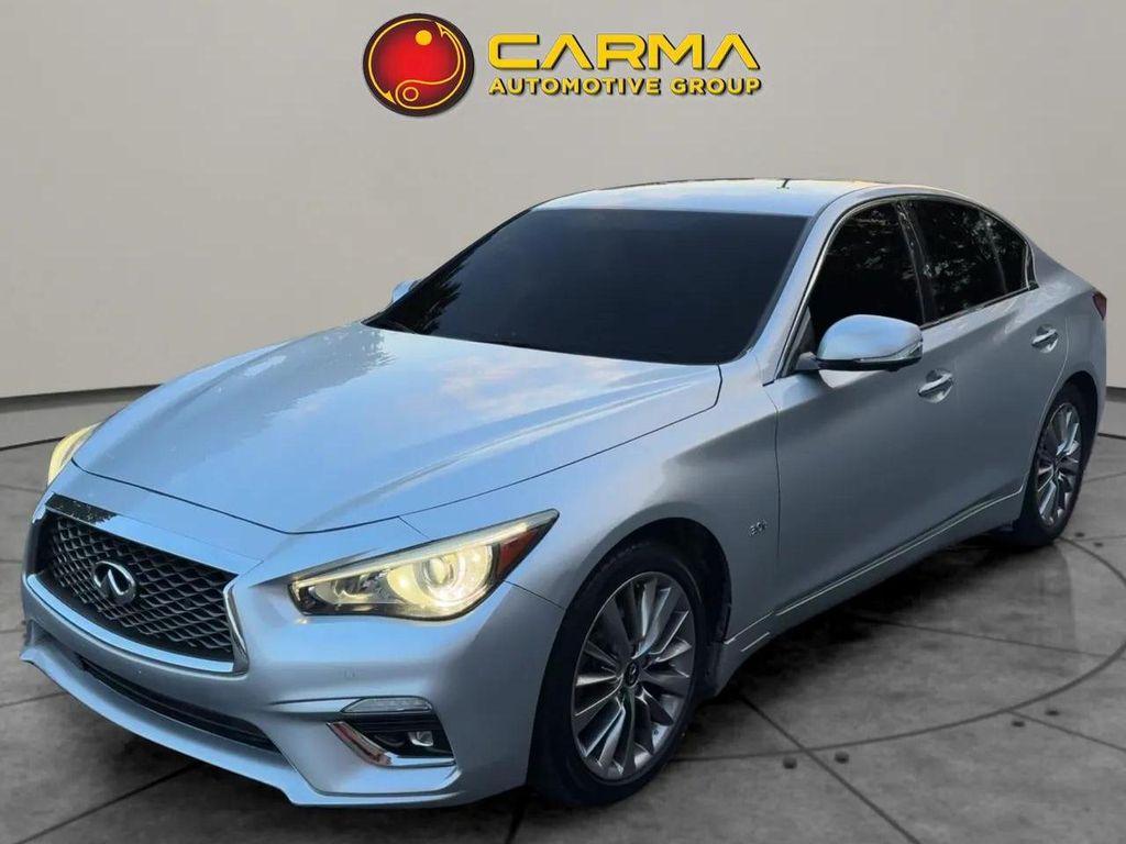 used 2018 INFINITI Q50 car, priced at $17,988