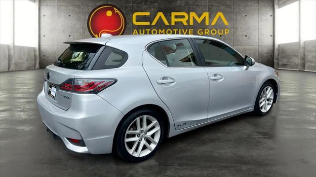 used 2015 Lexus CT 200h car, priced at $14,598