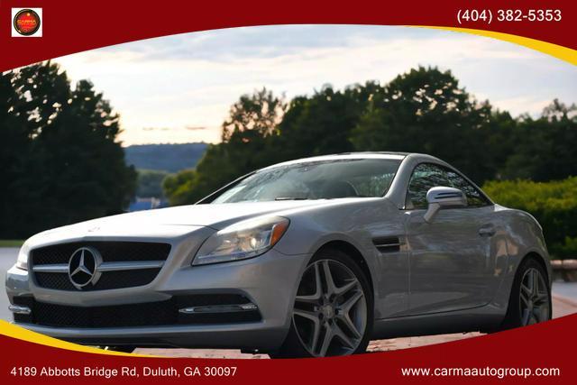 used 2013 Mercedes-Benz SLK-Class car, priced at $14,995