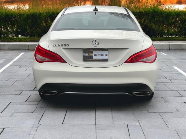 used 2018 Mercedes-Benz CLA 250 car, priced at $15,495