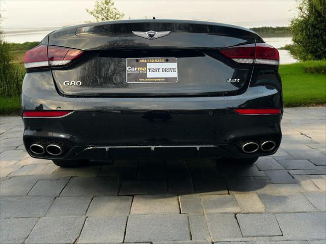 used 2018 Genesis G80 car, priced at $22,995