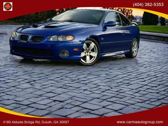 used 2006 Pontiac GTO car, priced at $16,998