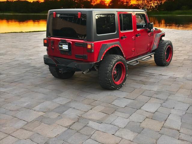 used 2016 Jeep Wrangler Unlimited car, priced at $21,595