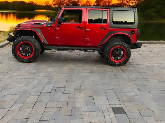 used 2016 Jeep Wrangler Unlimited car, priced at $21,595