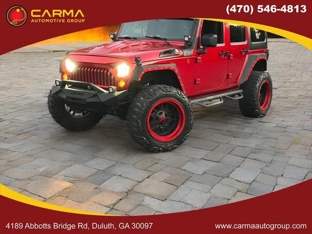 used 2016 Jeep Wrangler Unlimited car, priced at $21,988