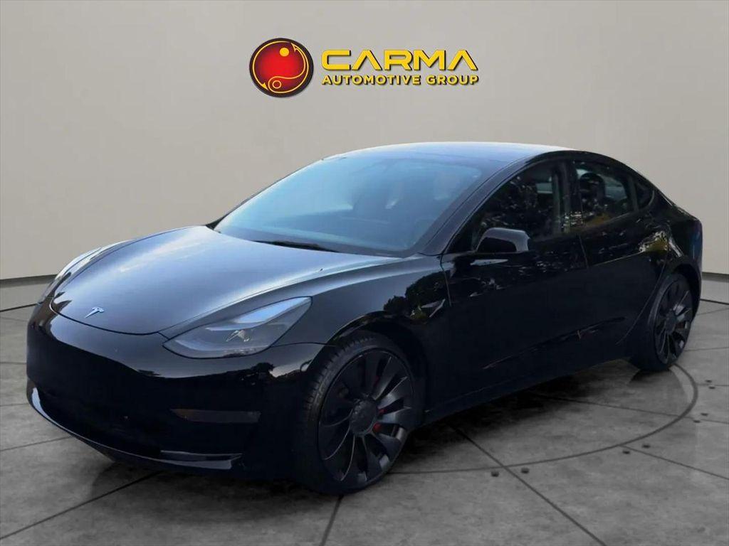 used 2022 Tesla Model 3 car, priced at $23,798