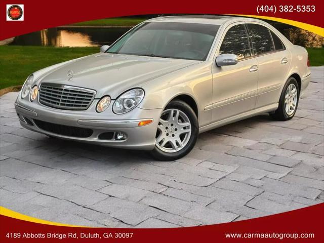 used 2005 Mercedes-Benz E-Class car, priced at $7,995