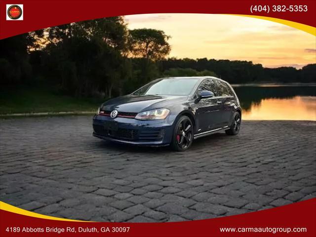 used 2017 Volkswagen Golf GTI car, priced at $12,995