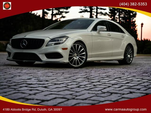 used 2015 Mercedes-Benz CLS-Class car, priced at $18,677