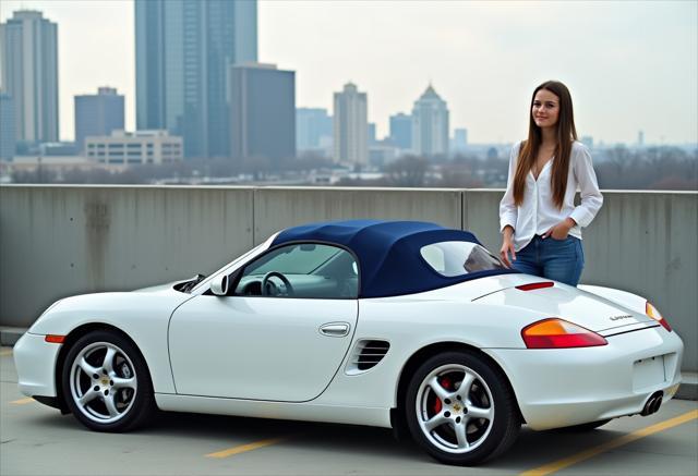 used 2003 Porsche Boxster car, priced at $17,999