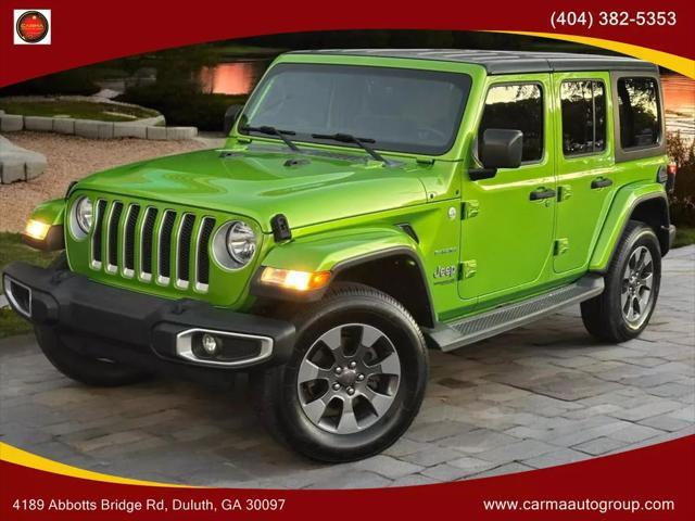 used 2018 Jeep Wrangler Unlimited car, priced at $27,995