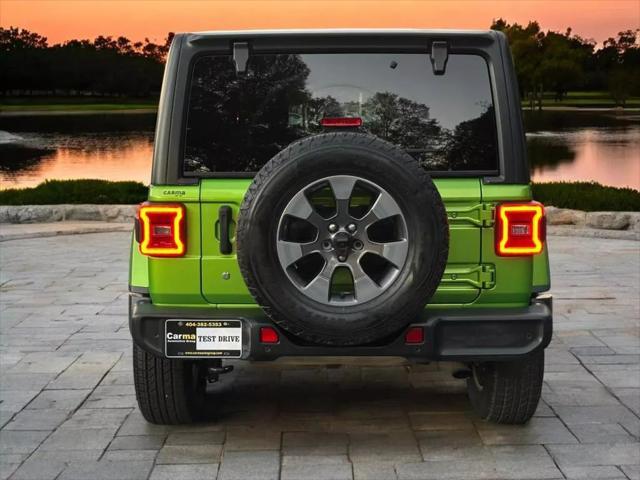 used 2018 Jeep Wrangler Unlimited car, priced at $27,995