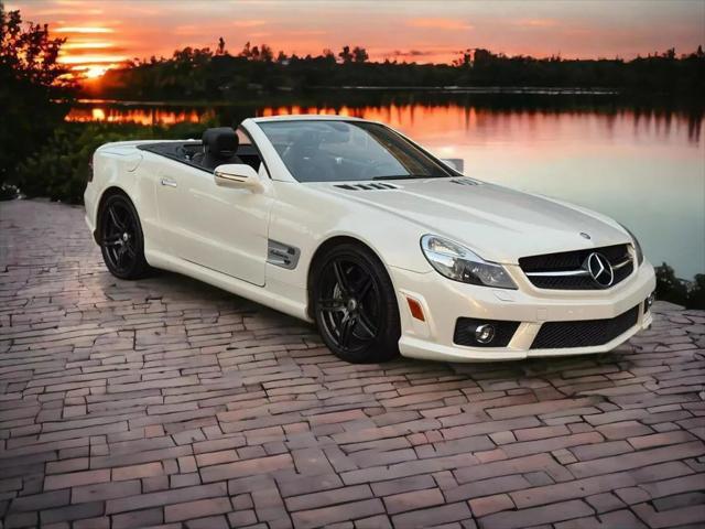 used 2009 Mercedes-Benz SL-Class car, priced at $27,995