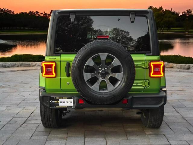 used 2018 Jeep Wrangler Unlimited car, priced at $23,995