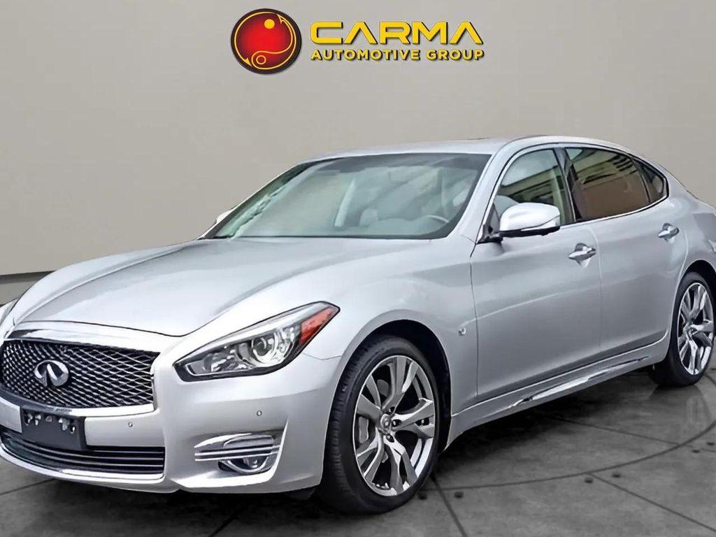 used 2017 INFINITI Q70L car, priced at $19,498