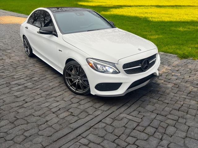 used 2018 Mercedes-Benz AMG C 43 car, priced at $25,988